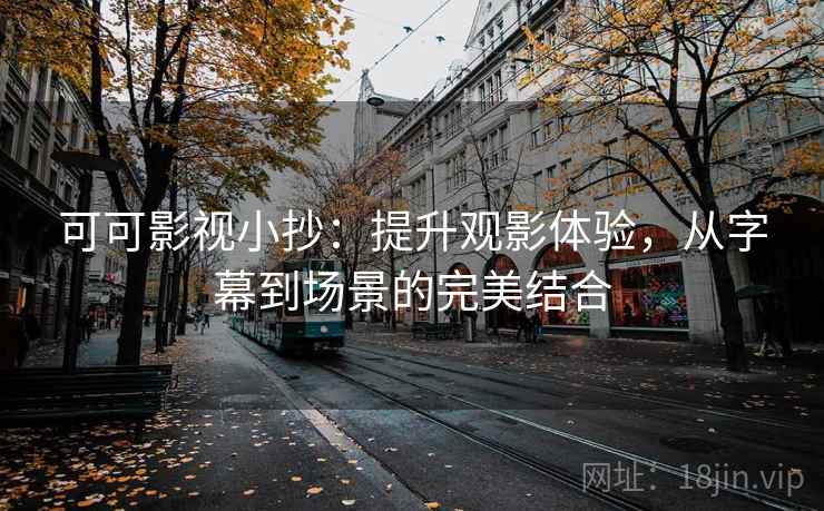 可可影视小抄:提升观影体验,从字幕到场景的完美结合 可可影视小抄:提升观影体验,从字幕到场景的完美结合